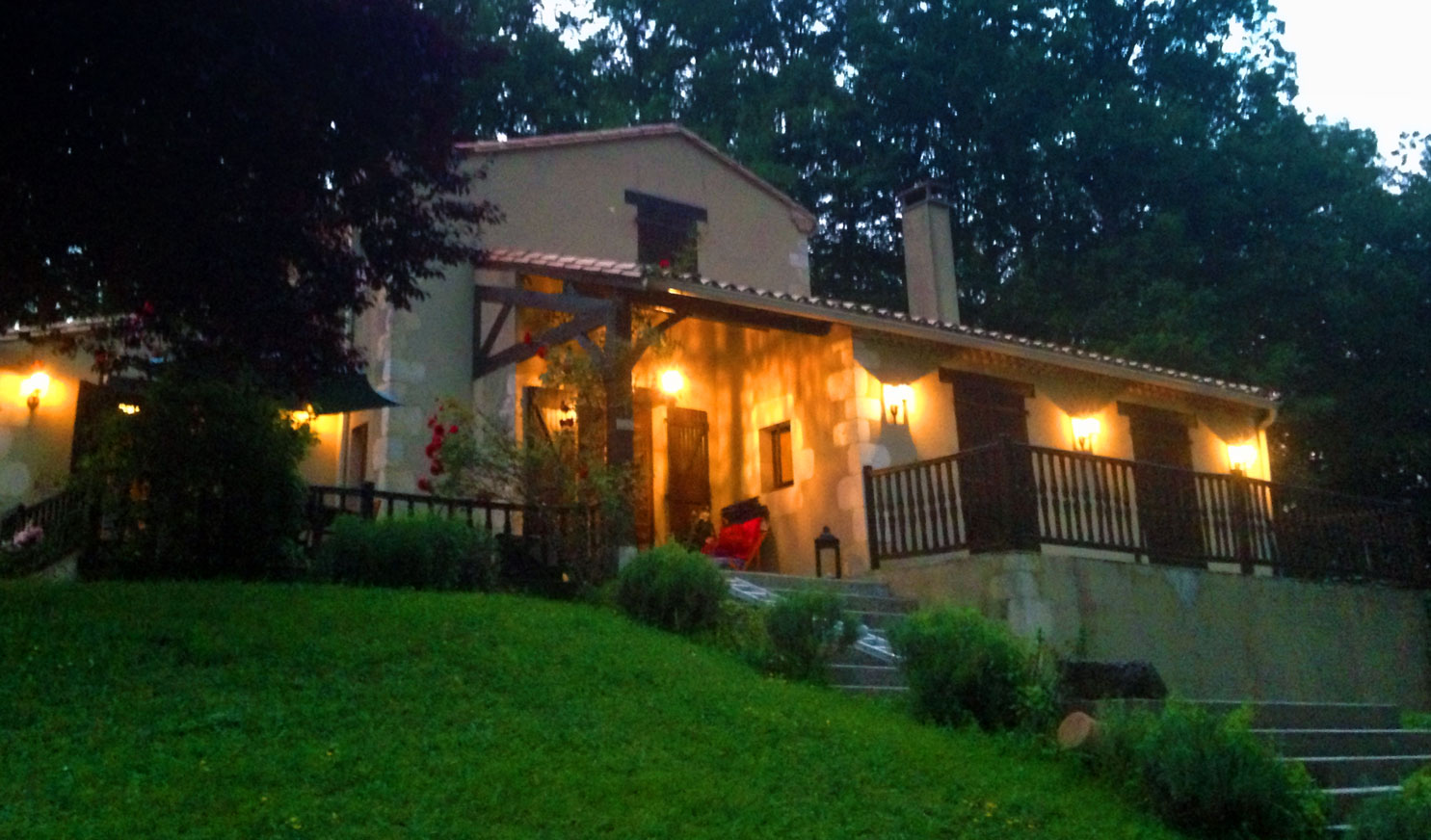 La Carole ved nattestid